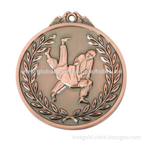 Medals, Zinc Alloy Material, OEM Services are Provided, RibbonNew
